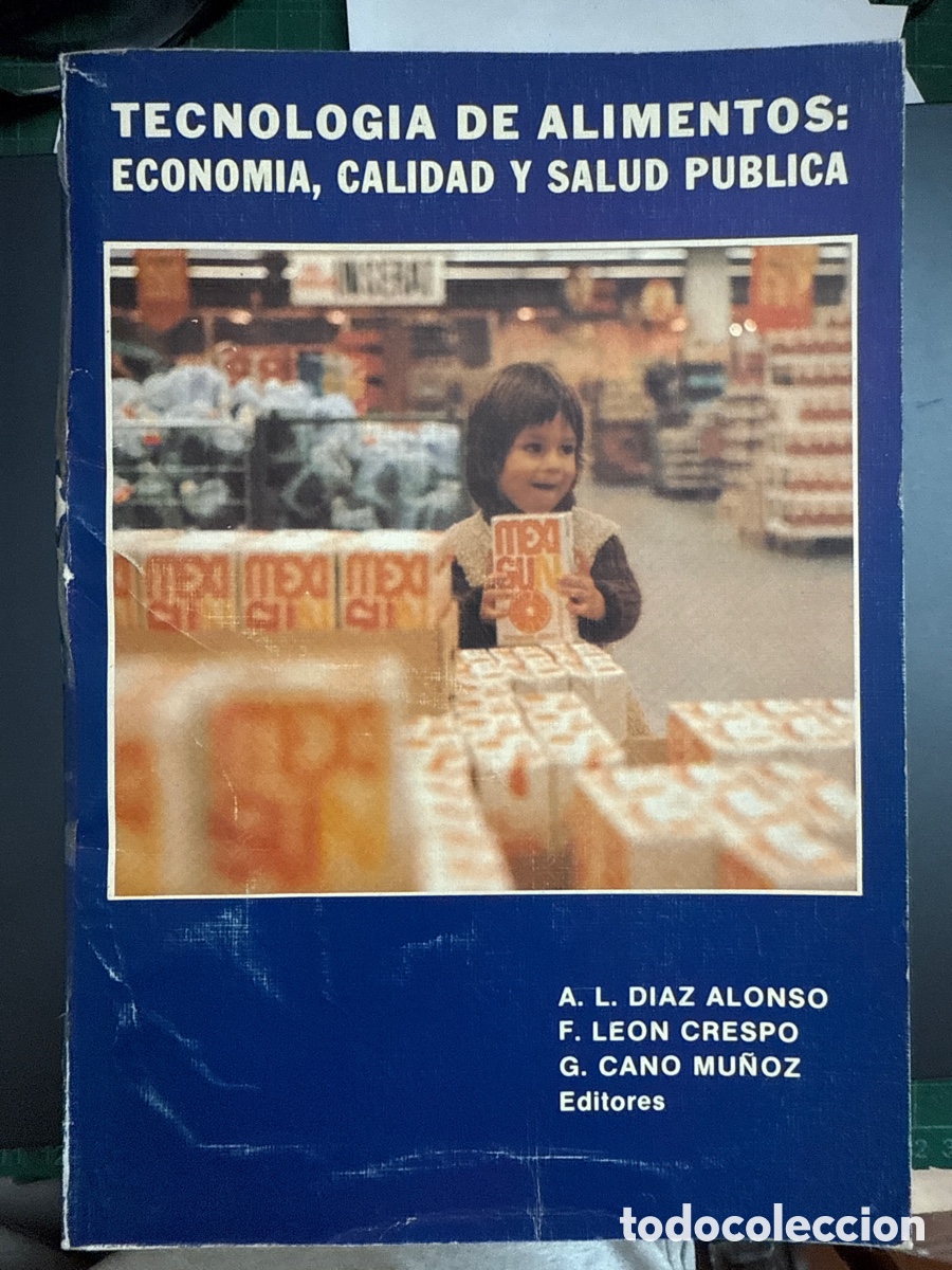 Livros em segunda m&atilde;o: TECNOLOG&Iacute;A de alimentos: Econom&iacute;a, calidad y salud p&uacute;blica