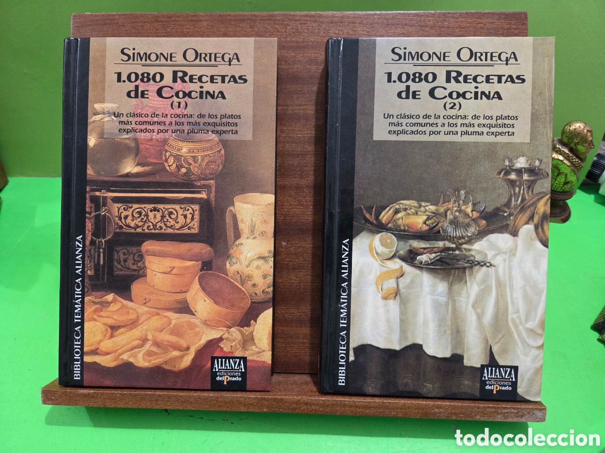 Libros de segunda mano: SIMONE ORTEGA...&rdquo;&rdquo;1080 RECETAS DE COCINA&rdquo;&rdquo;... DOS TOMOS...ALIANZA...1993..