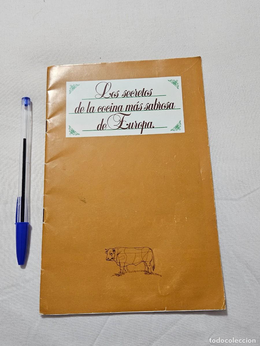 Libros de segunda mano: Librito &rdquo; Los Secretos De La Cocina M&aacute;s Sabrosa De Europa&rdquo; Ministerio De Agricultura, Alimentaci&oacute;n
