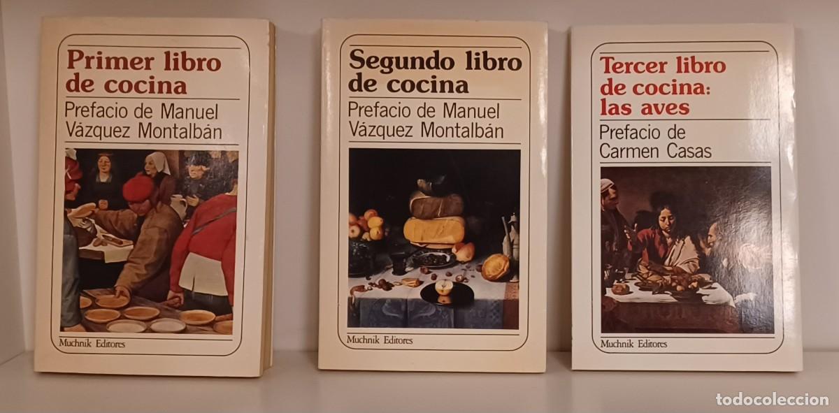 Libros de segunda mano: Primer libro de cocina. Segundo libro de cocina.Tercer libro de cocina. Muchnik Editores, 1985