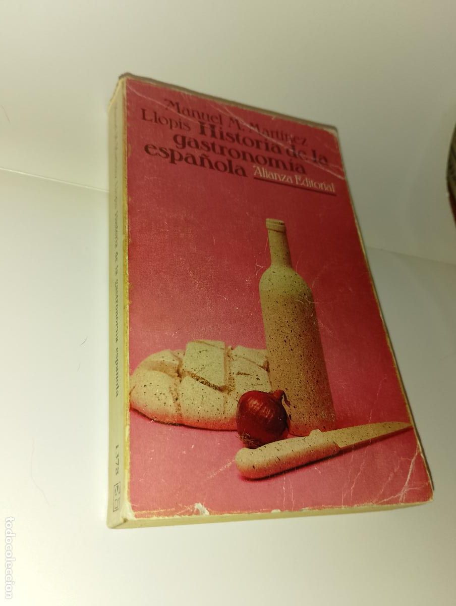 Libros de segunda mano: LLOPIS Manuel Historia de la Gastronom&iacute;a espa&ntilde;ola Alianza Editorial
