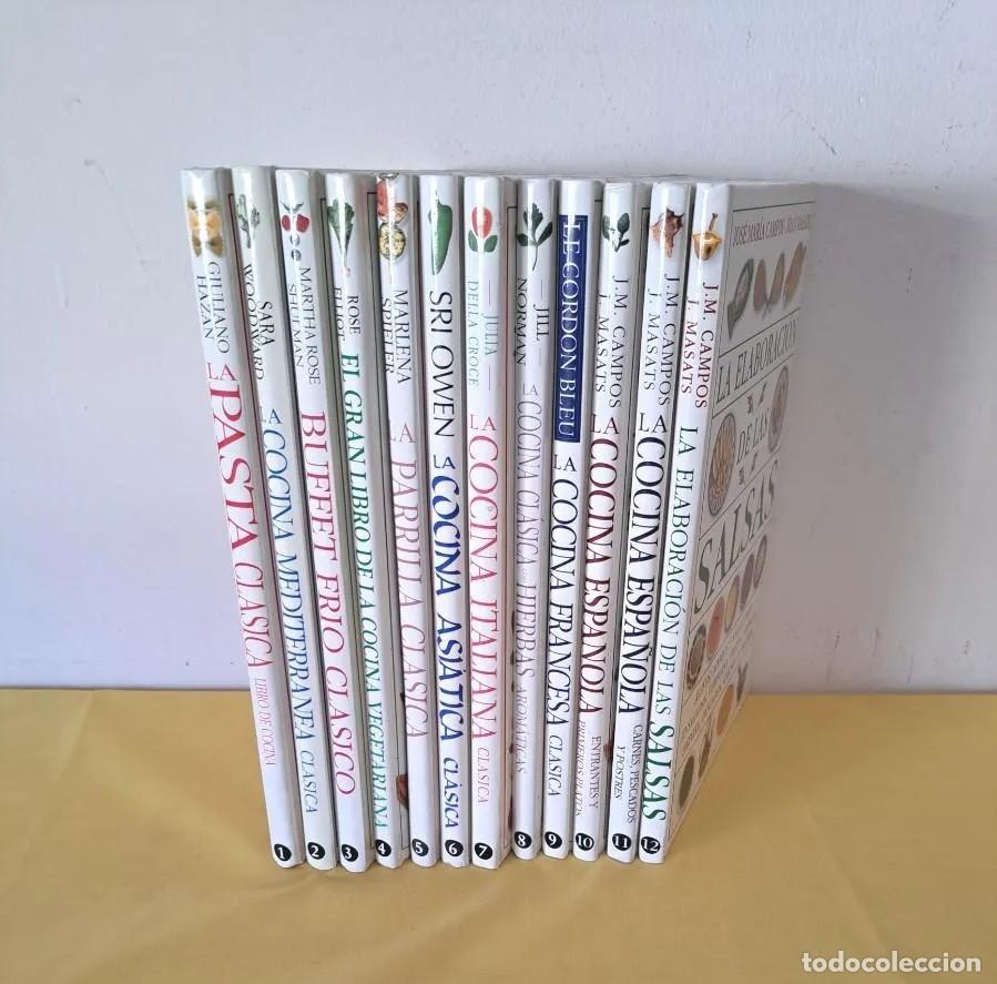 Libros de segunda mano: COLECCI&Oacute;N DE COCINA EN 12 TOMOS - A DORLING KINDERSLEY BOOK 1999