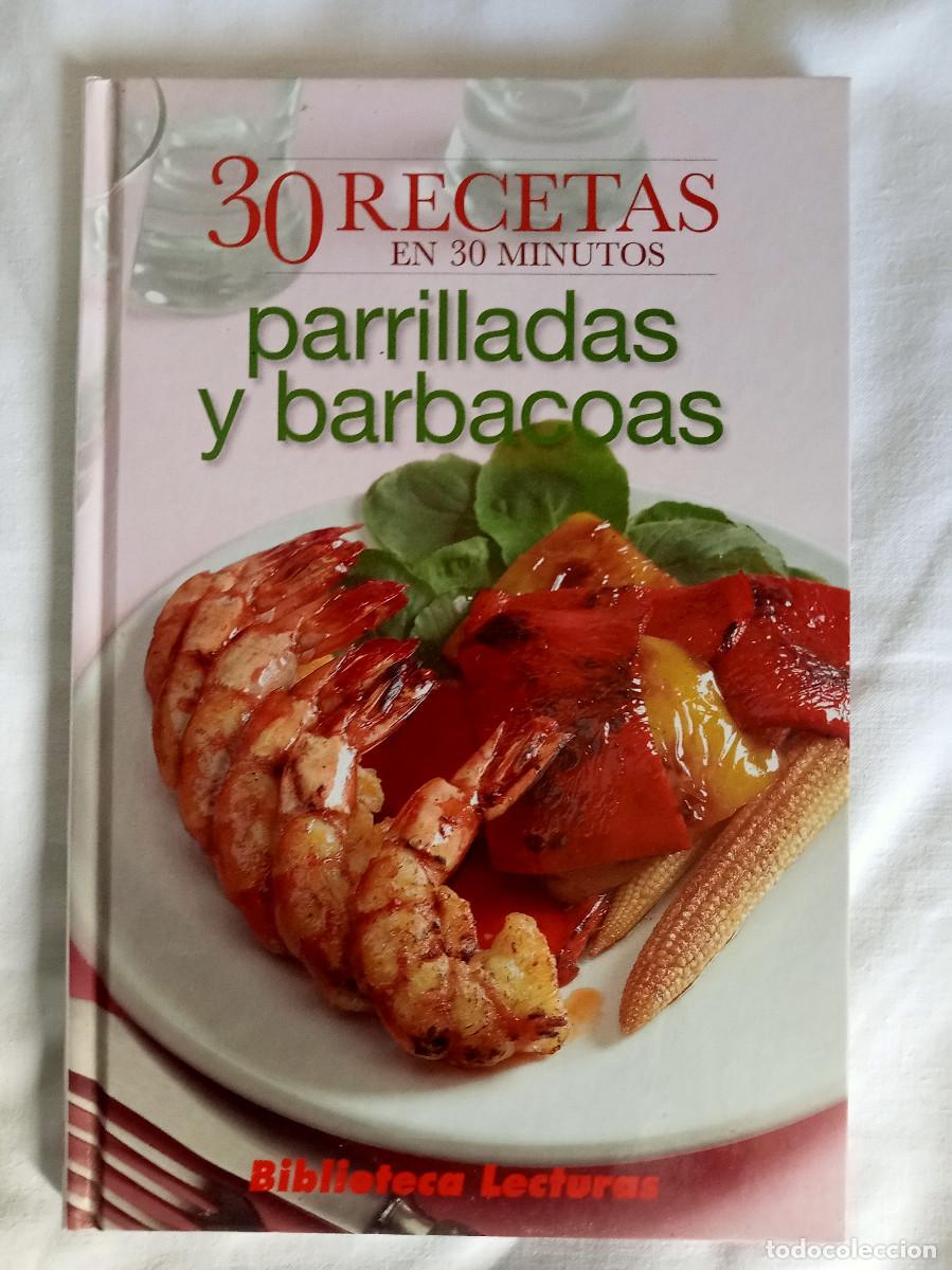 Libros de segunda mano: 30 Recetas en 30 Minutos Parrilladas y Barbacoas Edipresse Hymsa Espa&ntilde;a Recetas de Cocina Lecturas