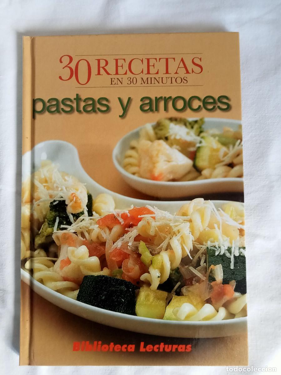 Libros de segunda mano: 30 Recetas en 30 Minutos Pastas y Arroces Edipresse Hymsa Espa&ntilde;a Recetas de Cocina Lecturas