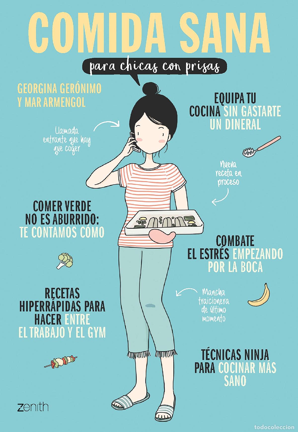 Libros de segunda mano: Comida sana para chicas con prisas