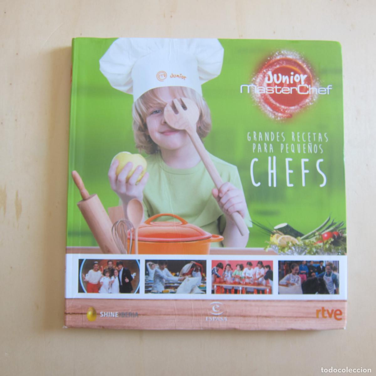 Libros de segunda mano: GRANDES RECETAS PARA PEQUE&Ntilde;OS CHEFS (ESPASA. RTVE) MANUAL COCINA