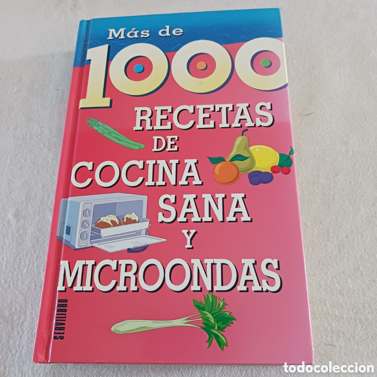 Libros de segunda mano: M&aacute;s de 1000 recetas de cocina sana y microondas