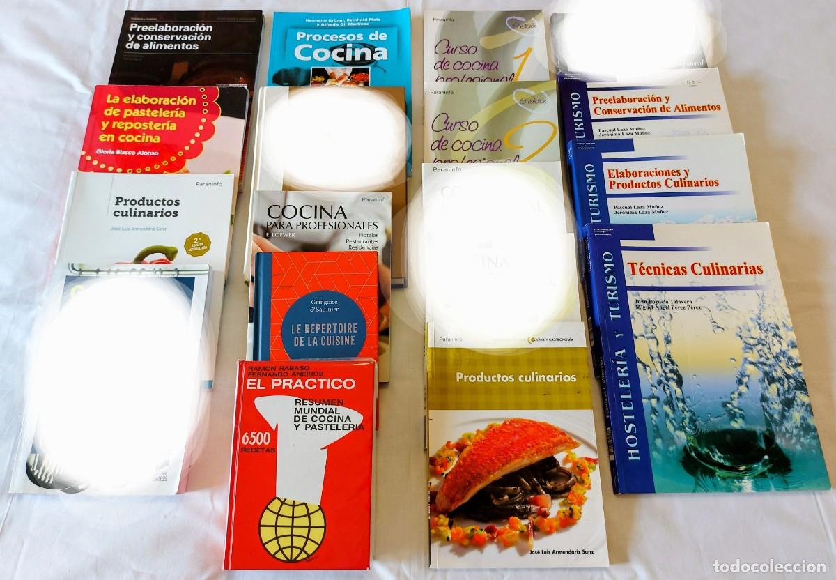 Second hand books: Lote de libros de cocina, hosteler&iacute;a y gastronom&iacute;a
