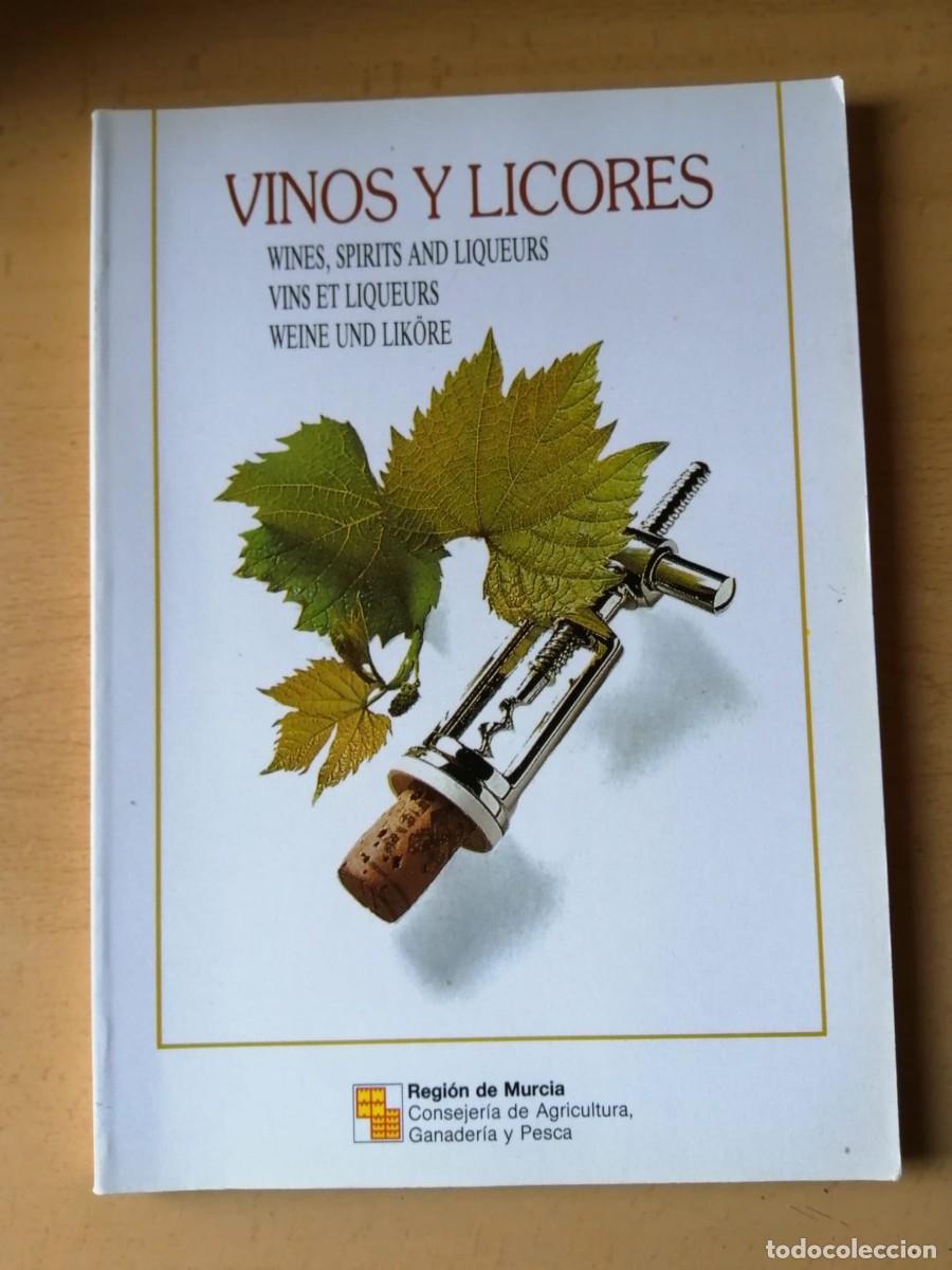 Libros de segunda mano: VINOS Y LICORES. REGION DE MURCIA