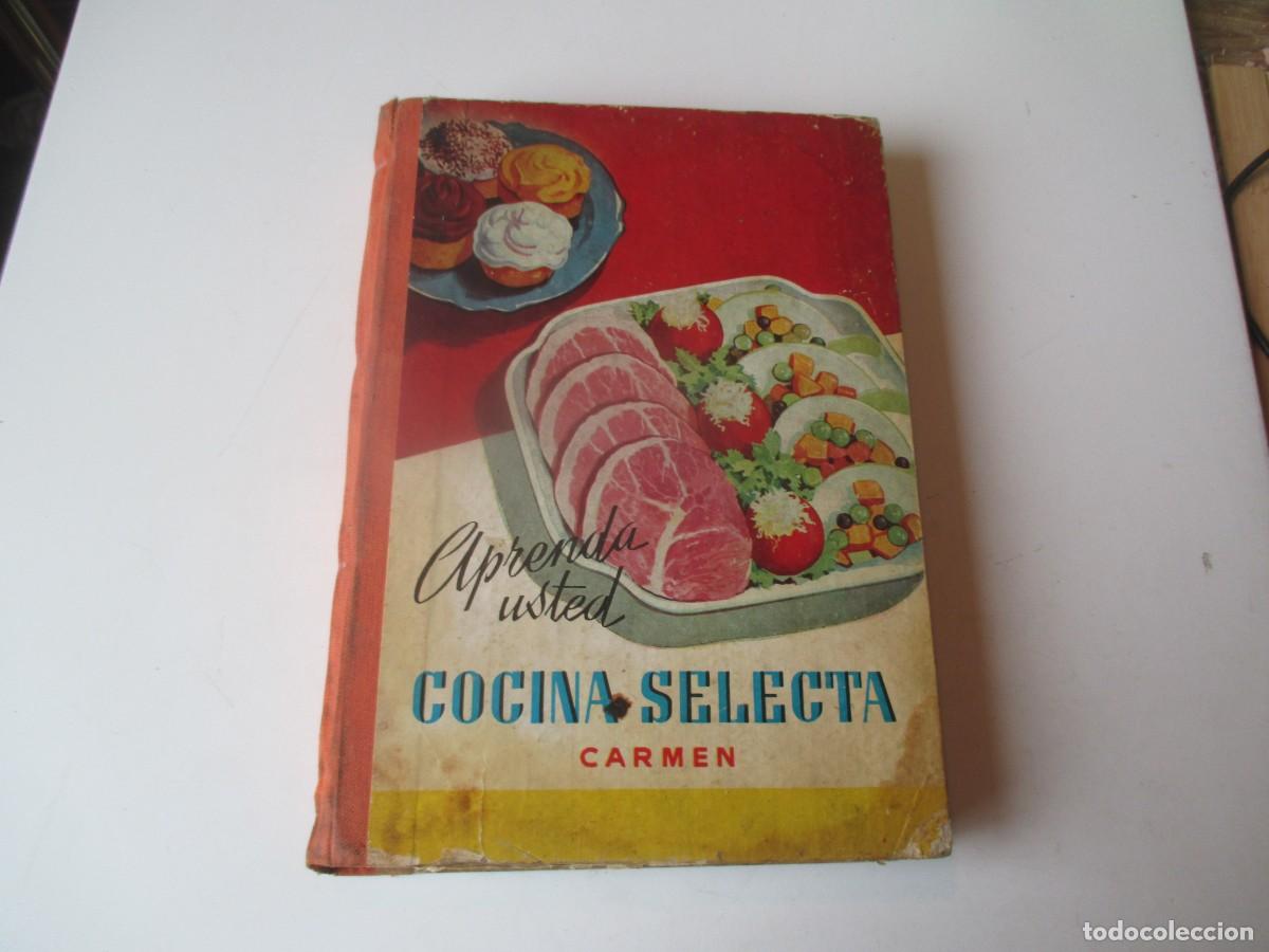 Libros de segunda mano: CARMEN GRANDE Aprenda usted cocina selecta W40093