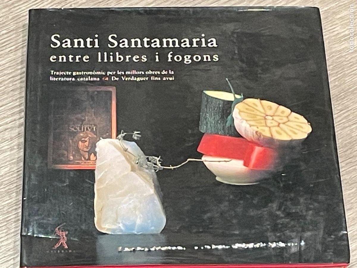 Livros em segunda m&atilde;o: SANTI SANTAMARIA. ENTRE LLIBRES I FOGONS - ED.GALERADA 2005