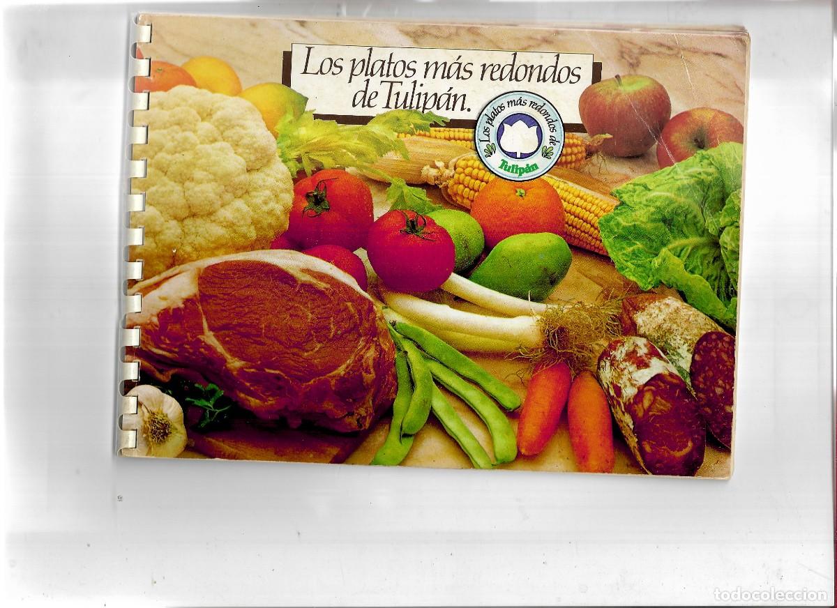 Libros de segunda mano: 2 RECETARIO DE POSTRE Y COMIDA LA LECHERA Y PLATOS CON TULIPAN
