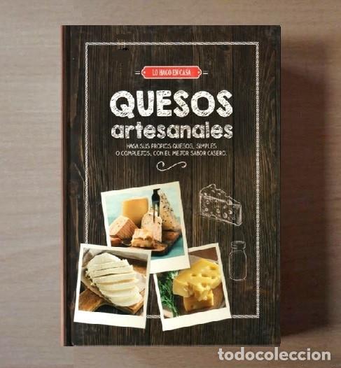 Libros de segunda mano: QUESOS ARTESANALES. TECNICAS Y PROCESOS DE ELABORACION. INGREDIENTES. RECETAS. COCINA.