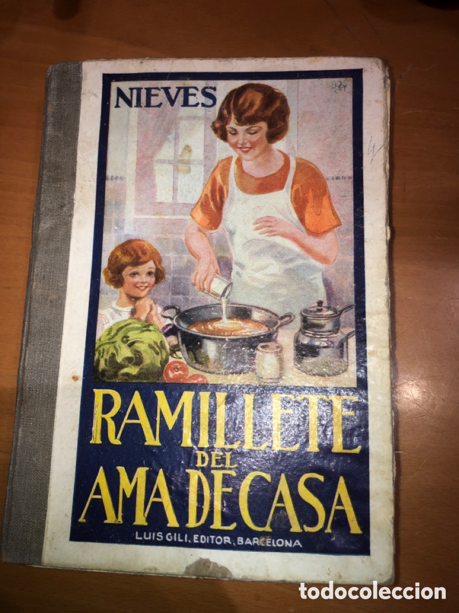 Libros de segunda mano: Ramillete del ama de casa (recetas tradicionales )