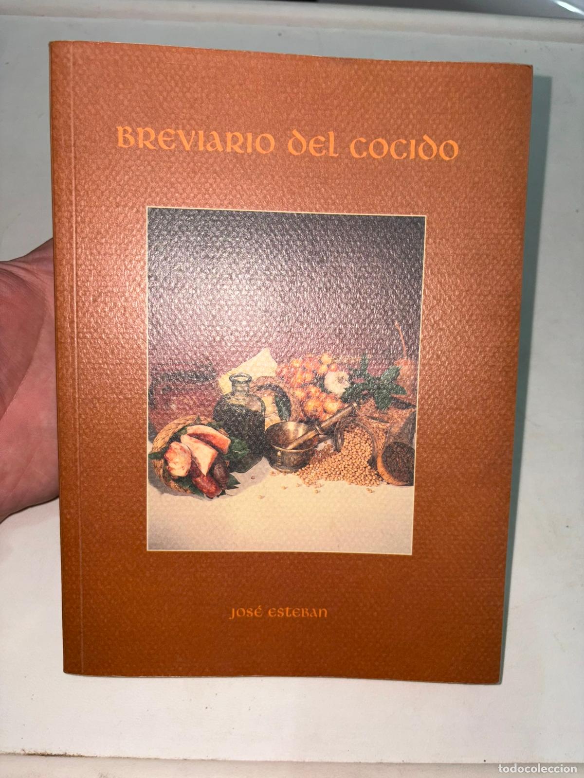 Libros de segunda mano: Breviario del cocido Jos&eacute; Esteban Ministerio de Agricultura 1996