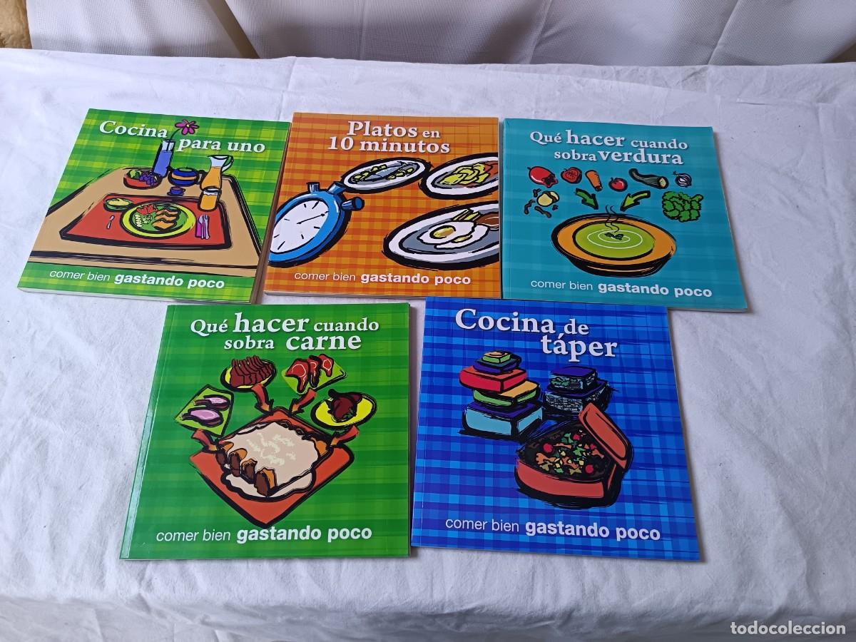 Libros de segunda mano: Lote de 5 libros de la colecci&oacute;n Comer Bien Gastando Poco, Primera Plana, Valencia, 2008