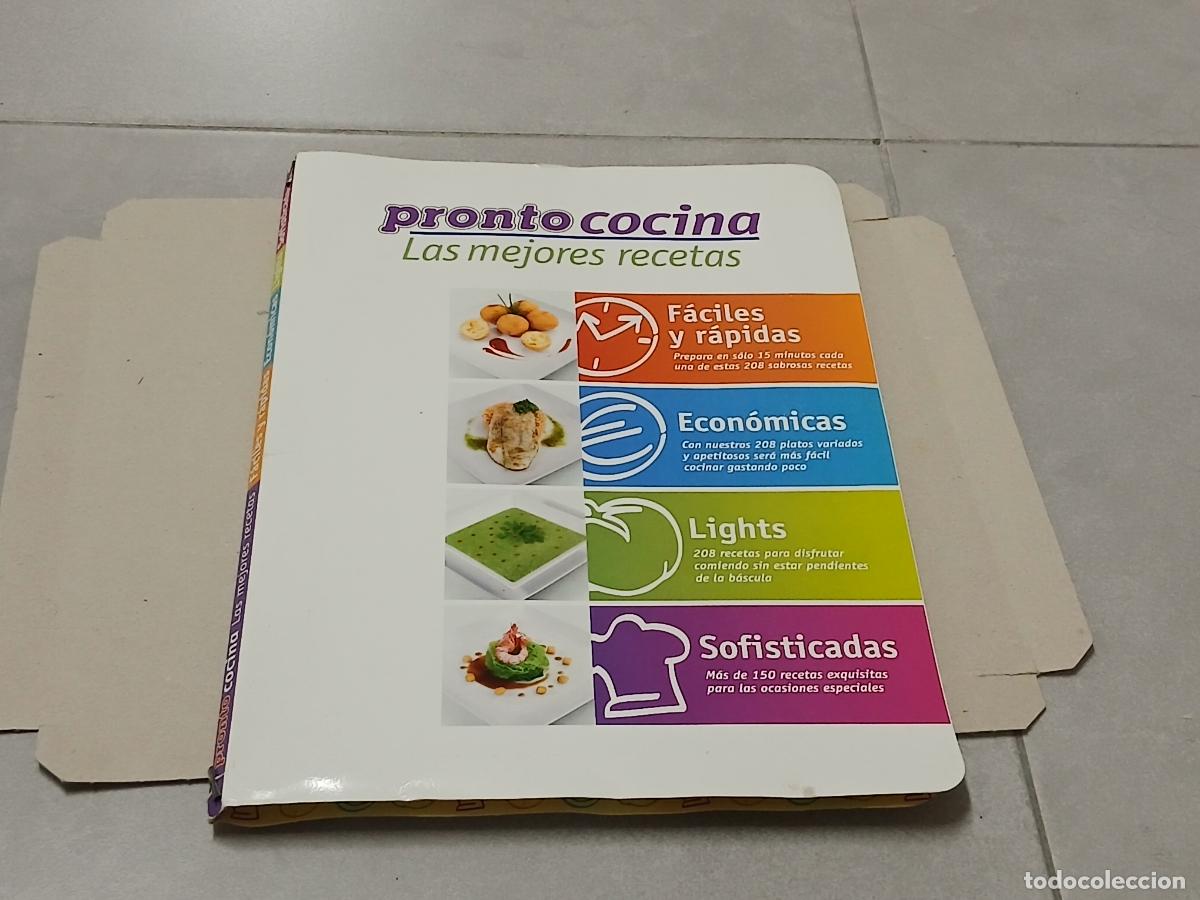 Libros de segunda mano: Cocina. Coleccionable Pronto Cocina las mejores recetas, completo