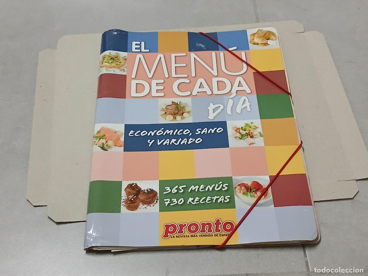 Libros de segunda mano: Cocina. Coleccionable Pronto El men&uacute; de cada d&iacute;a, completo