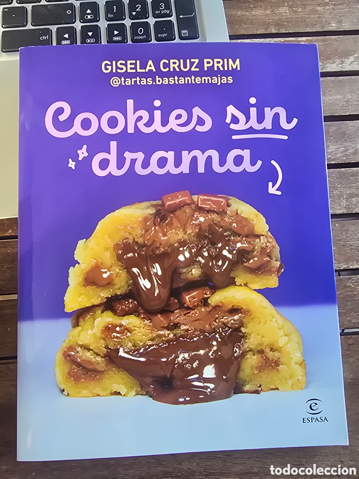 Libros de segunda mano: Cookies sin drama Gisela Cruz Prim ESPASA CALPE 2026 COCINA GASTRONOMIA RECETAS