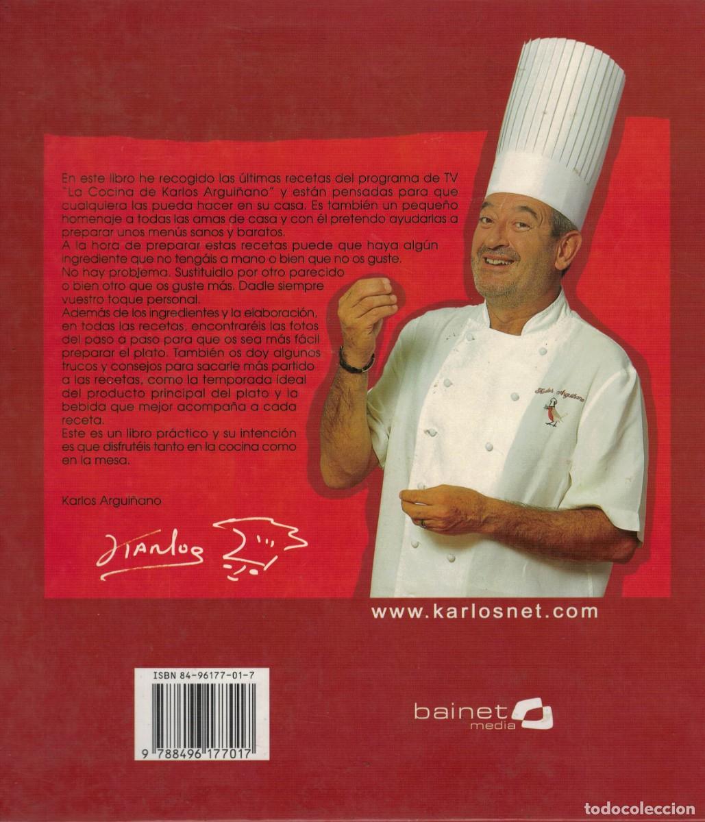 Libros de segunda mano: Cocinando con Karlos Argui&ntilde;ano - Foto 2