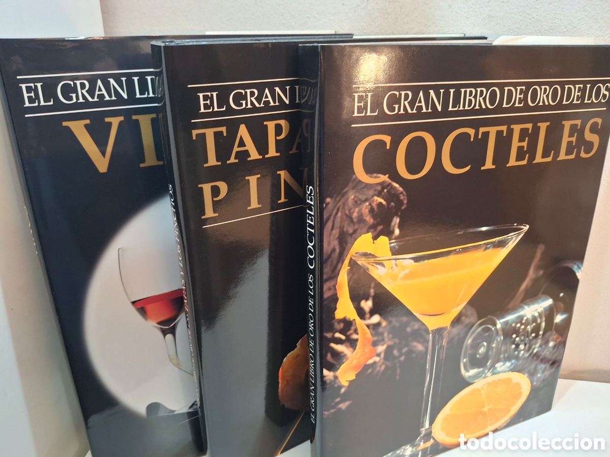 Libros de segunda mano: L GRAN LIBRO DE (i) LOS VINOS (ii) LAS TAPAS Y LOS PINCHOS Y (iii) COCTELES, 2002