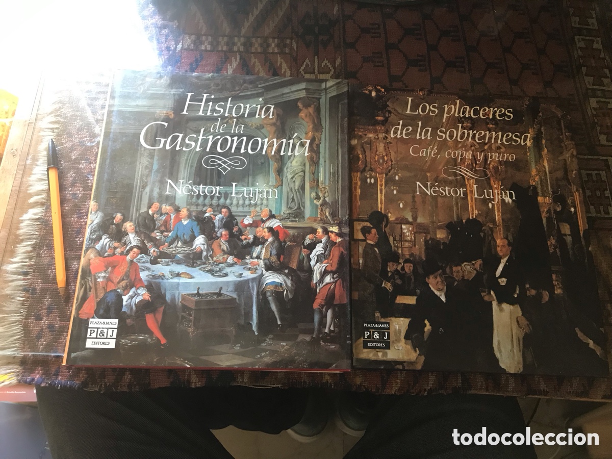 Libros de segunda mano: Historia de la gastronom&iacute;a. Los placeres de la sobremesa N&eacute;stor Luj&aacute;n.