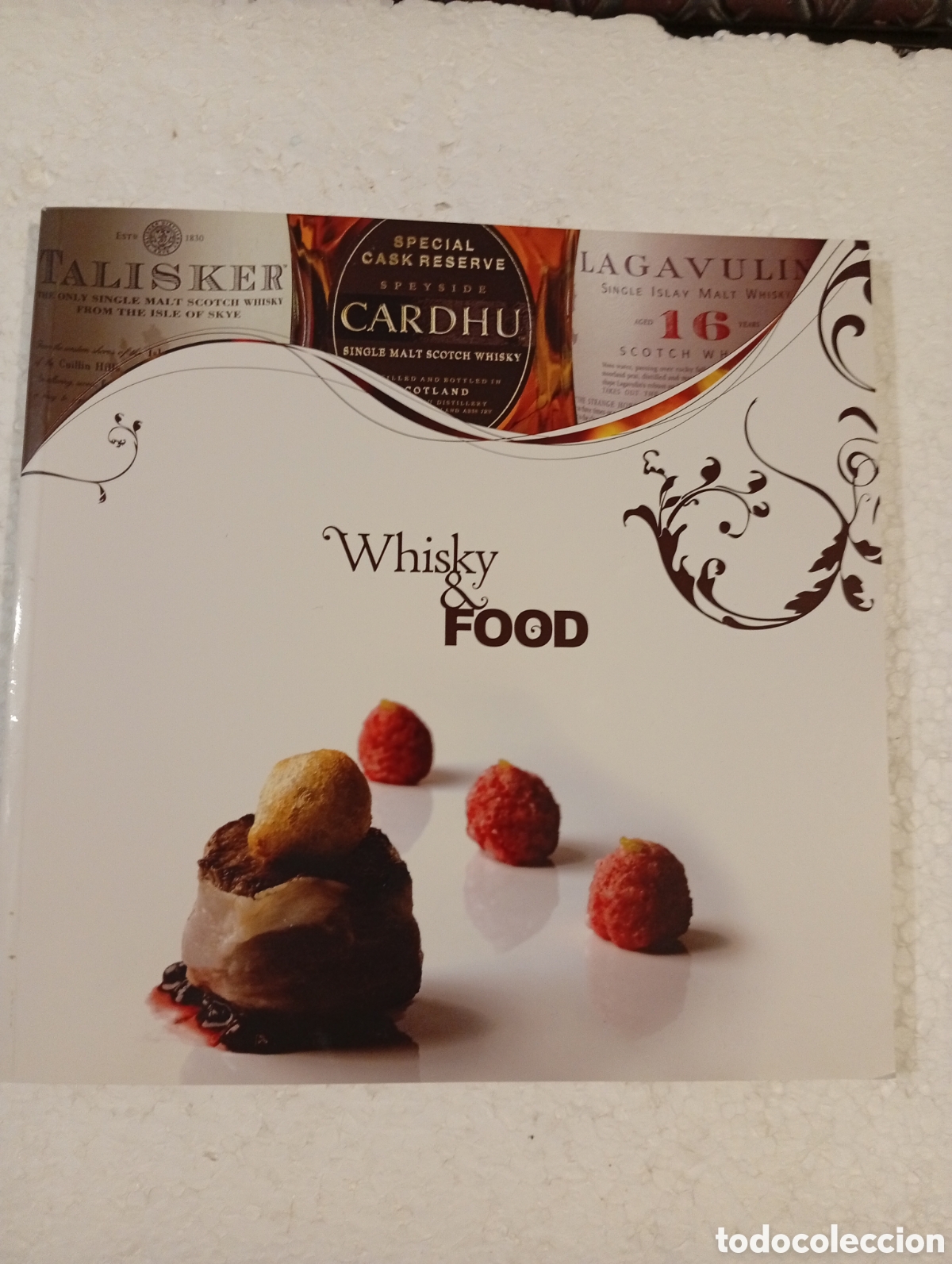 Libros de segunda mano: WHISKY & FOOD. ARTE DEL MARIDAJE. LAGAVULIN. CARDHU. TALISKER.