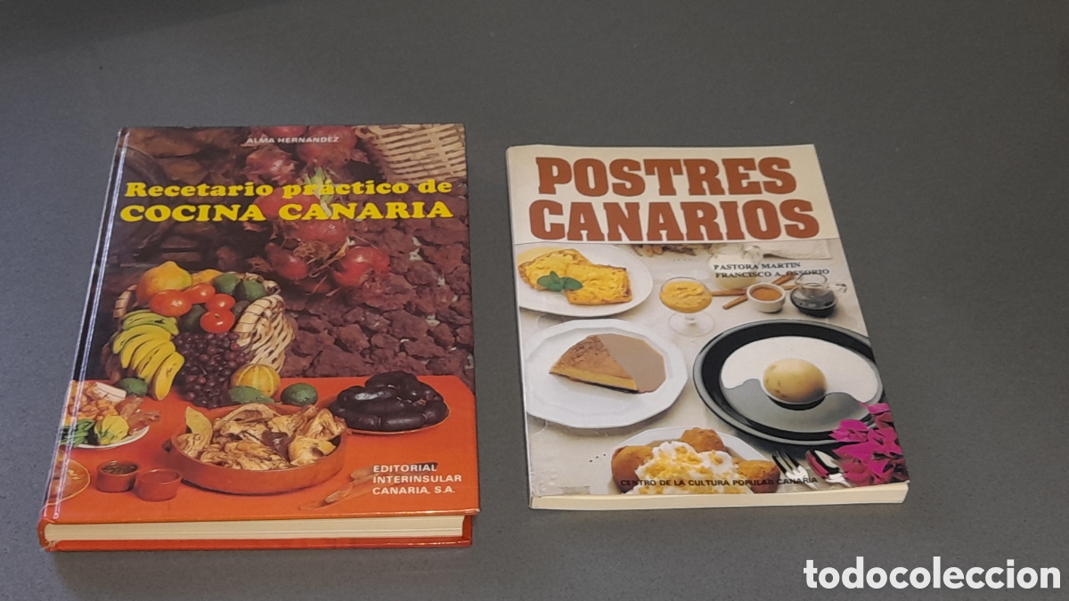 Libros de segunda mano: Lote dos libros de Cocina Canaria