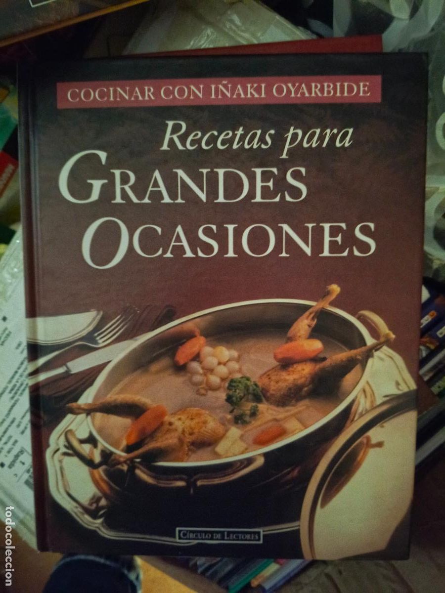 Libros de segunda mano: Recetas para grandes ocasiones. Cocinar con I&ntilde;aki Oyarbide