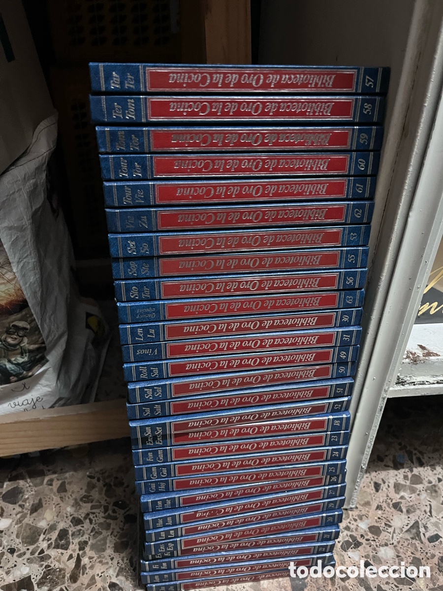 Livres d'occasion: Biblioteca de Oro de la Cocina (serie azul) 28 tomos