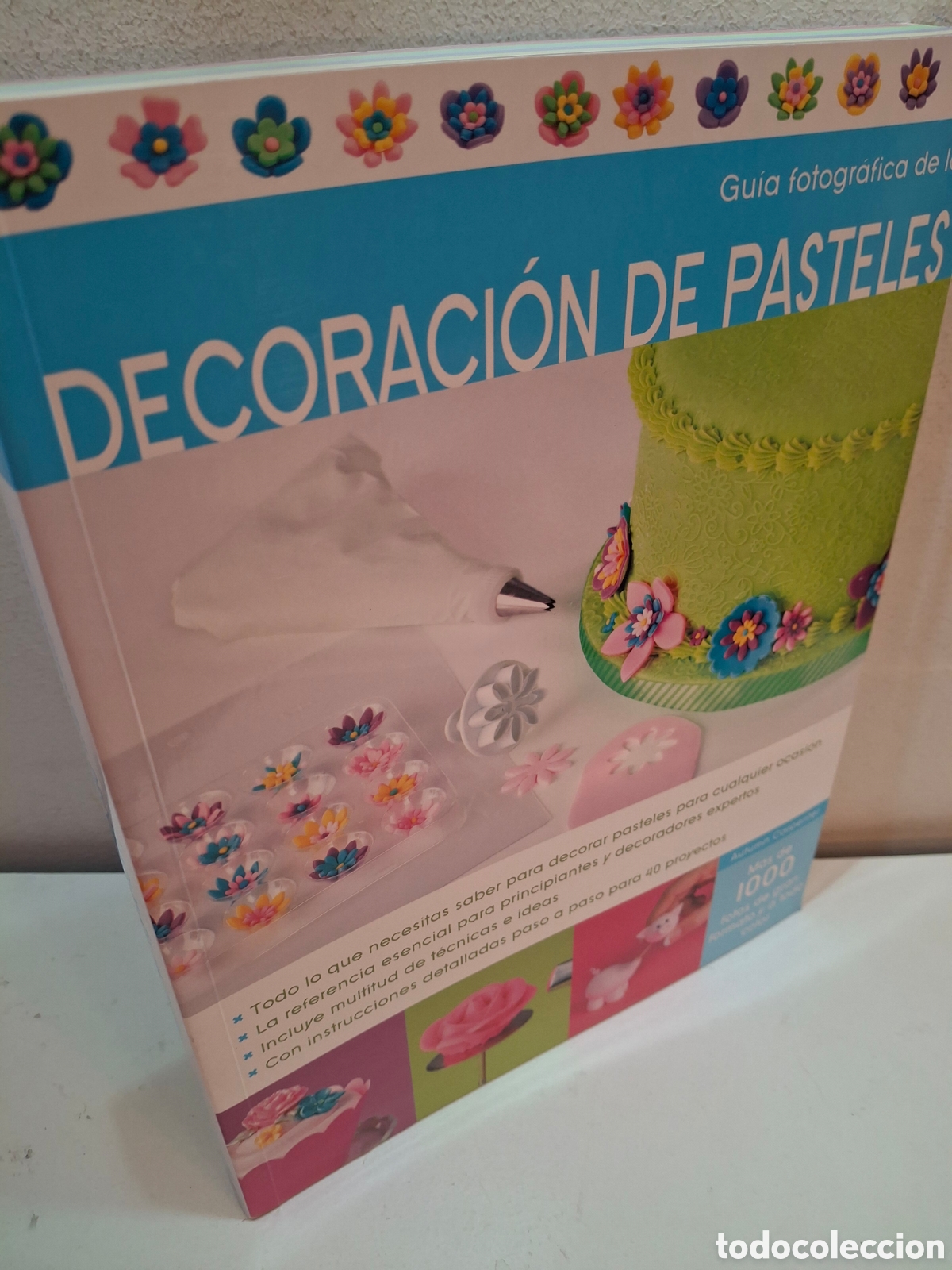 Libros de segunda mano: GUIA FOTOGRAFICA DE LA DECORACION DE PASTELES, CARPENTER, JUVENTUD, 2013