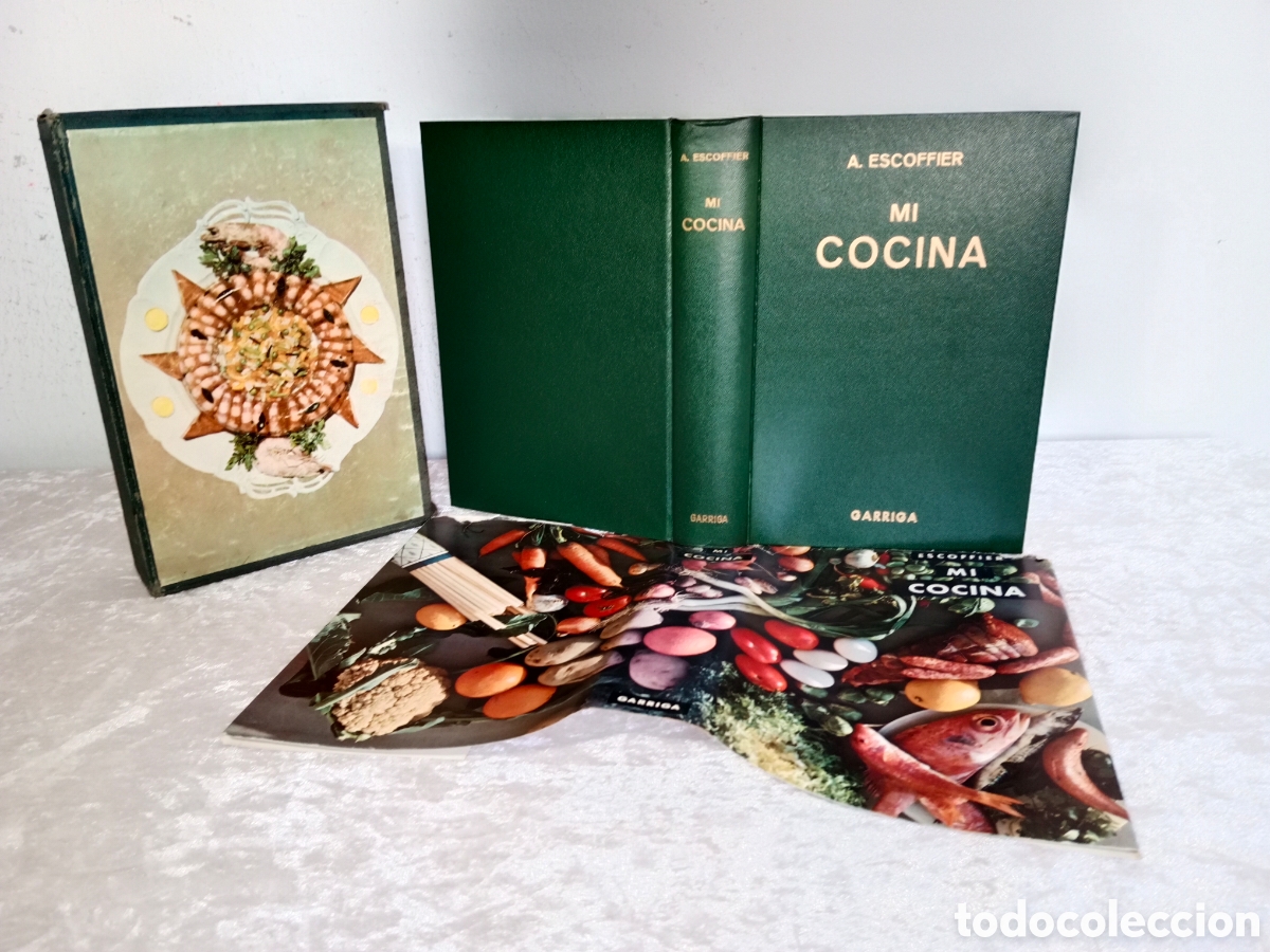 Libros de segunda mano: A. ESCOFFIER, MI COCINA , 2500 RECETAS, 1965, CON ESTUCHE ORIGINAL