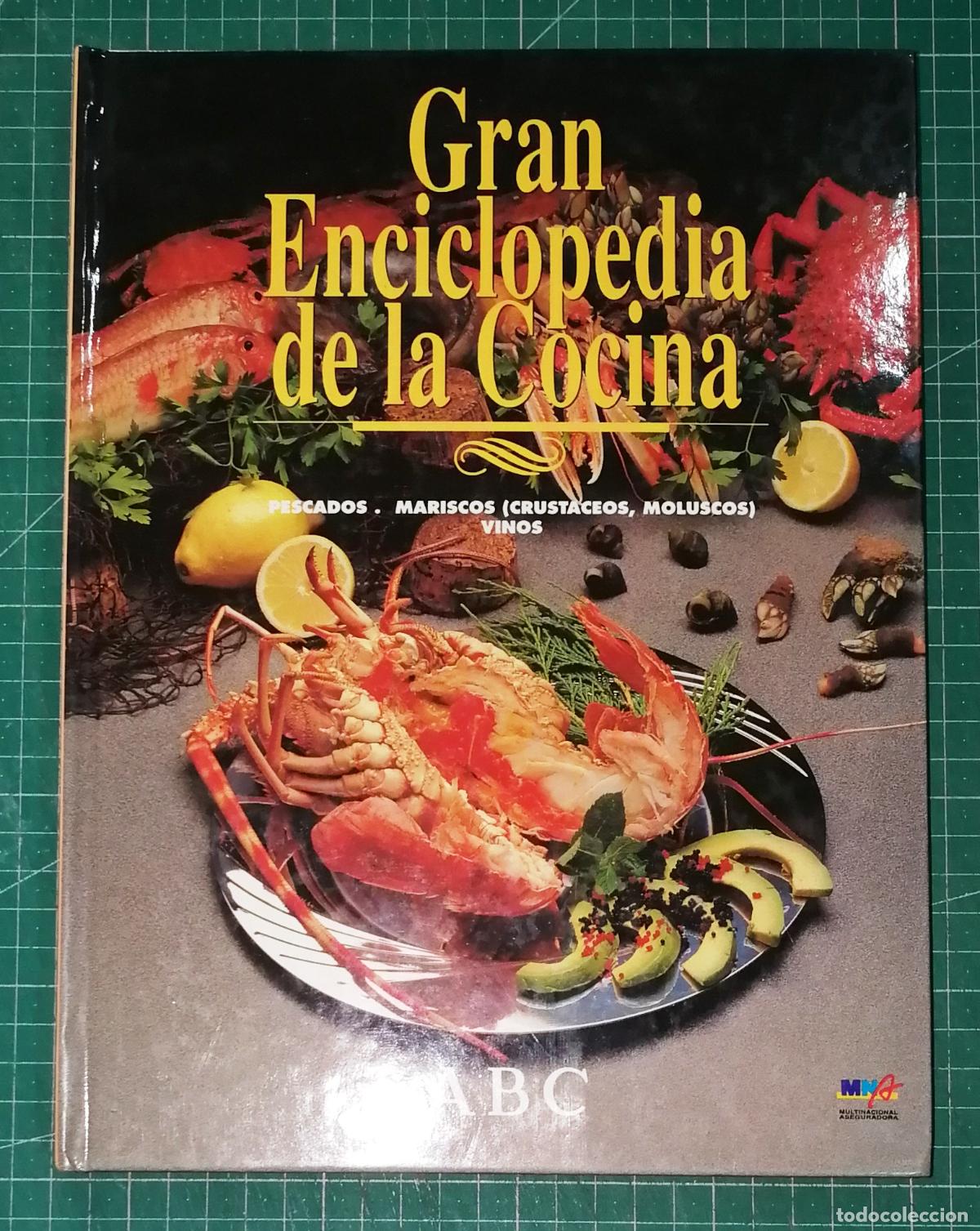Libros de segunda mano: GRAN ENCICLOPEDIA DE LA COCINA. 3: Pescados; Mariscos (crust&aacute;ceos, moluscos); Vinos. - ABC : Nobel