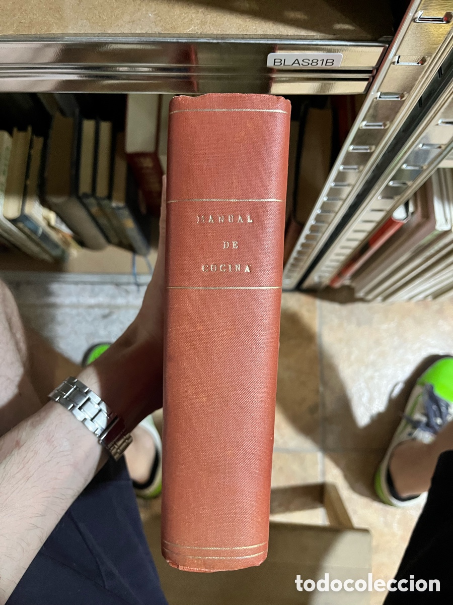 Libros de segunda mano: Blas81B MANUAL DE COCINA (RECETARIO) DECIMOTERCERA EDICION