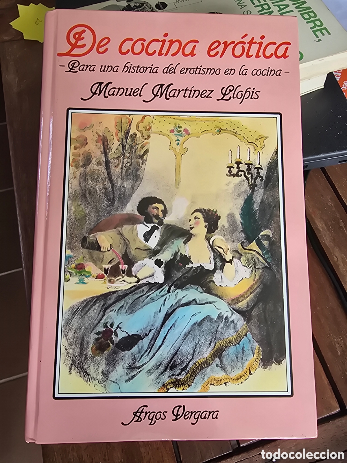 Libros de segunda mano: DE COCINA EROTICA Manuel Martinez Llopis ARGOS VERGARA 1&ordf; EDICION 1983 gastronomia