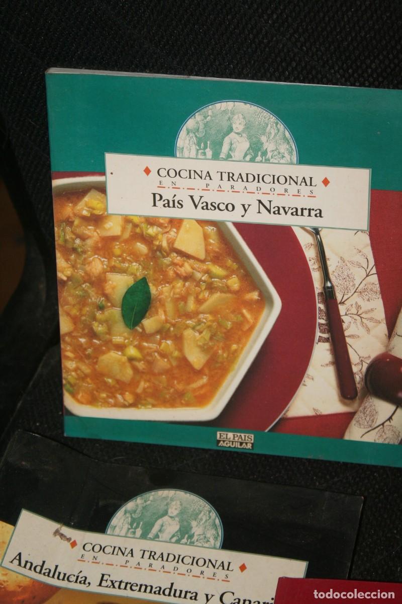 Libros de segunda mano: lote libros cocina tradicional en paradores