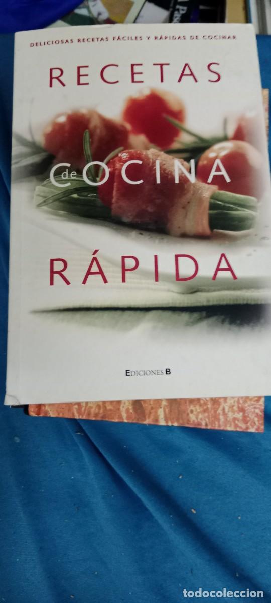 Libros de segunda mano: Recetas de cocina r&aacute;pida Ediciones B LIBRO GG-RM