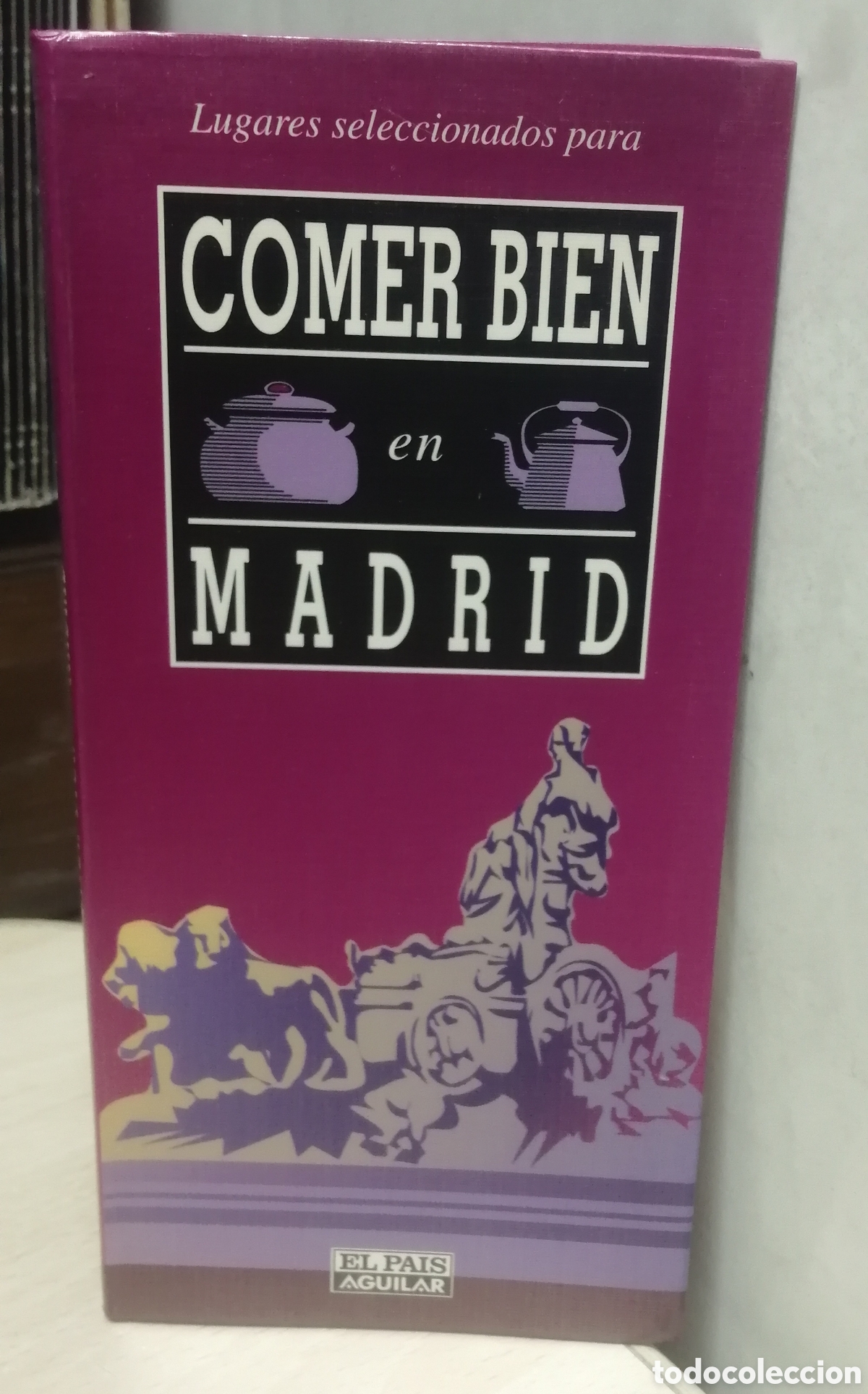 Libros de segunda mano: Comer bien en Madrid Gu&iacute;a tur&iacute;stica escrita por Jos&eacute; Carlos Capel El Pa&iacute;s Aguilar 1996