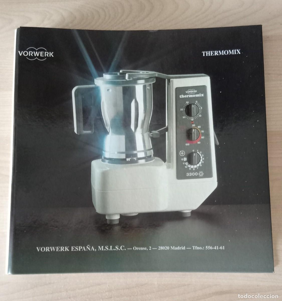 Libros de segunda mano: FICHERO THERMOMIX.. vorwerk espa&ntilde;a