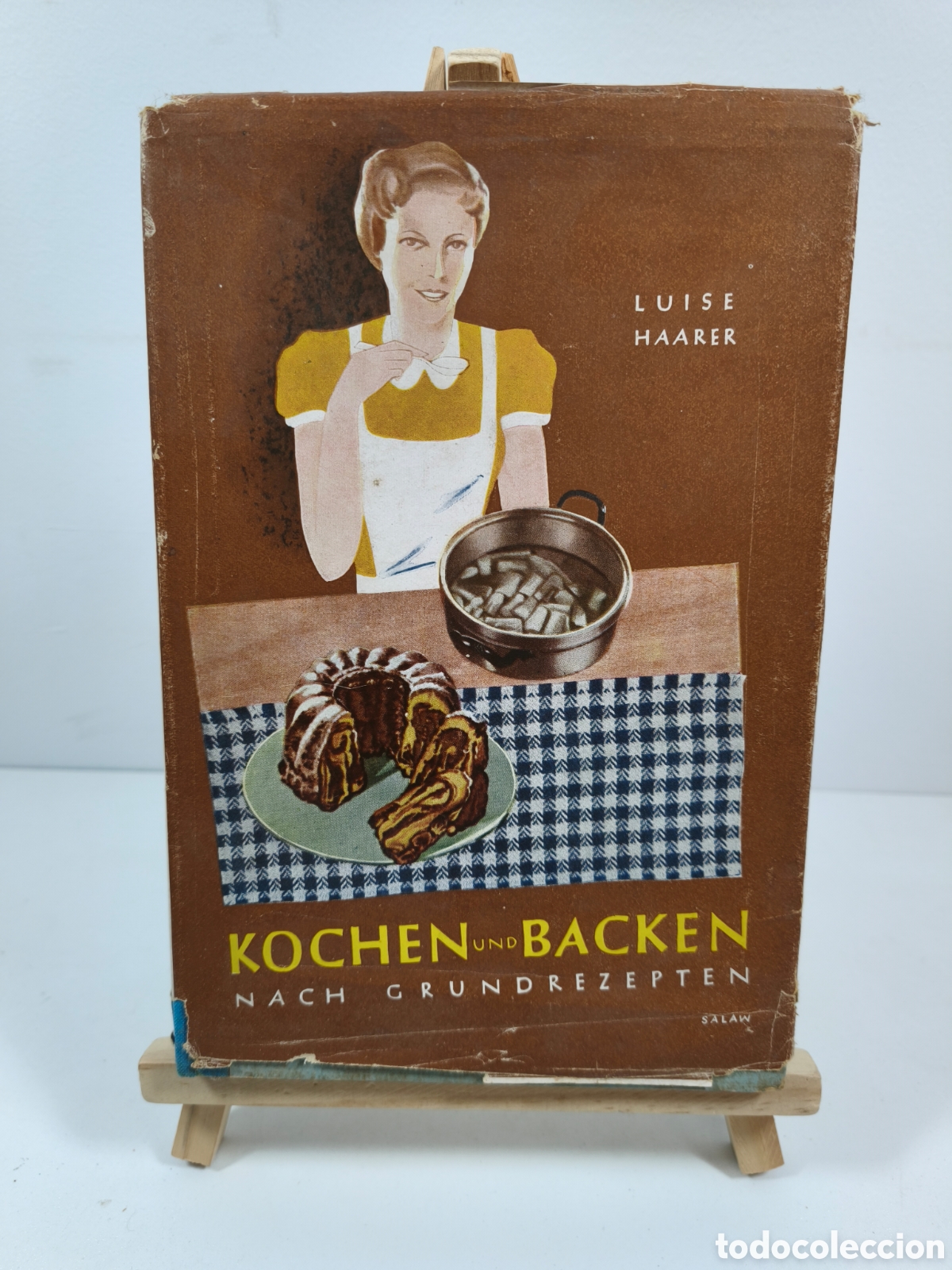 Libri di seconda mano: Kochen und backen de Luise Haarer libro de recetas de cocina en alem&aacute;n a&ntilde;o 1948