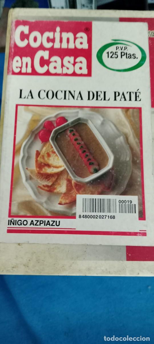 Libros de segunda mano: COCINA EN CASA LA COCINA DEL PATE I&Ntilde;IGO AZPIAZU LIBRO GG-DNI