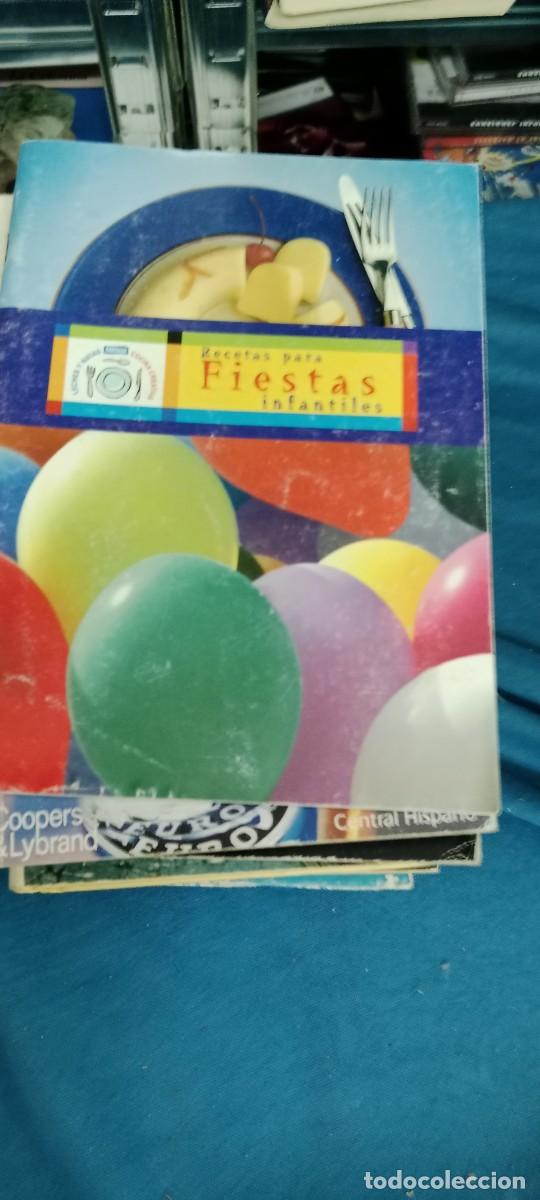 Libros de segunda mano: RECETAS PARA FIESTAS INFANTILES LIBRO GG-DNI