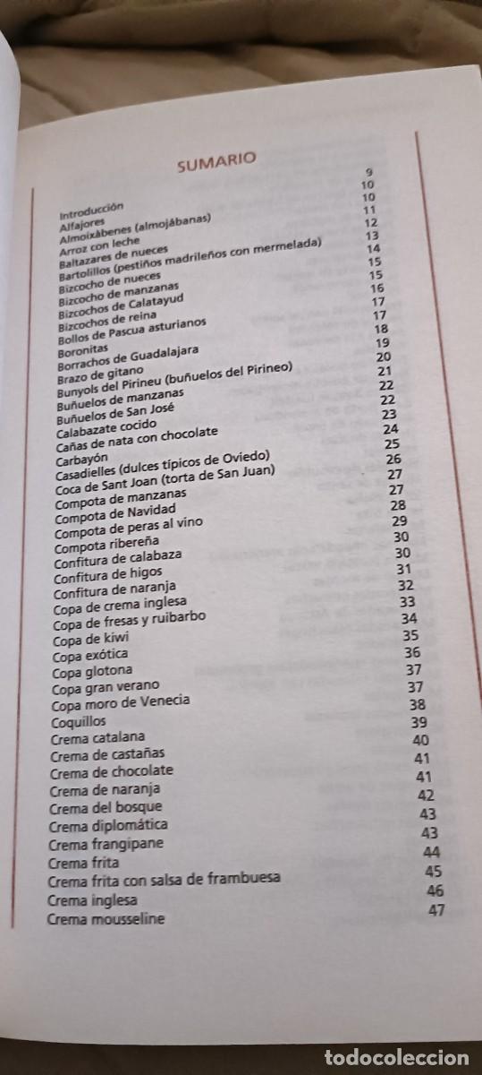 Libros de segunda mano: Los postres.Guia pr&aacute;ctica del Hogar - Foto 3