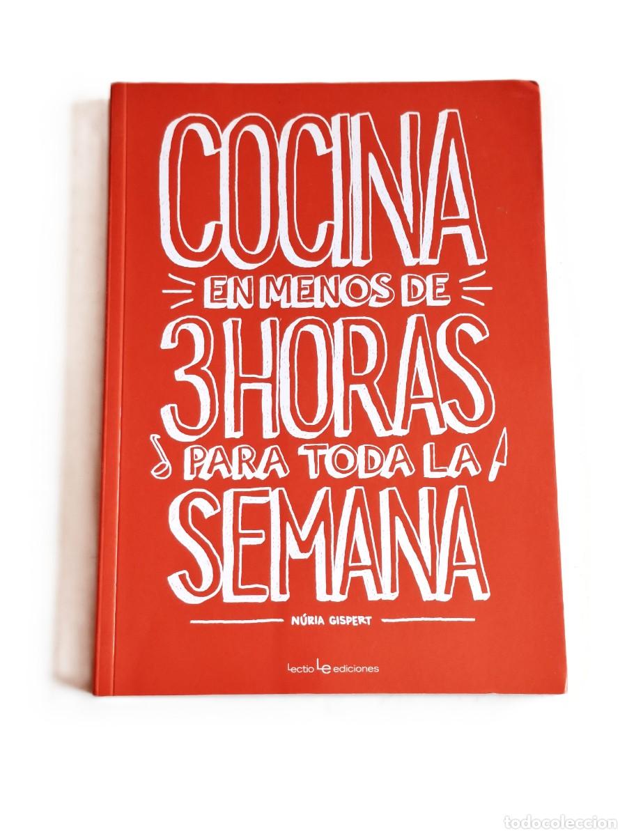 Libros de segunda mano: LIBRO COCINA EN MENOS DE 3 HORAS - NURIA GISPERT