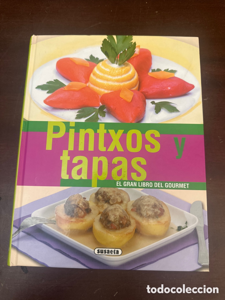 Libros de segunda mano: PINTXOS Y TAPAS, EL GRAN LIBRO DEL GOURMET. SUSAETA