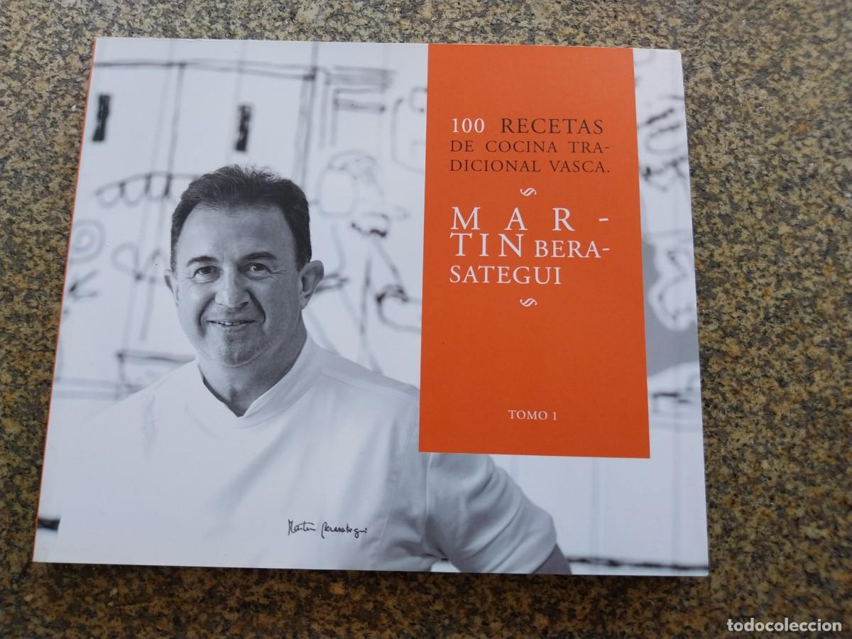 Libros de segunda mano: 100 RECETAS DE COCINA TRADICIONAL VASCA - MARTIN BERASATEGUI -- TOMO 1 Y 2 --