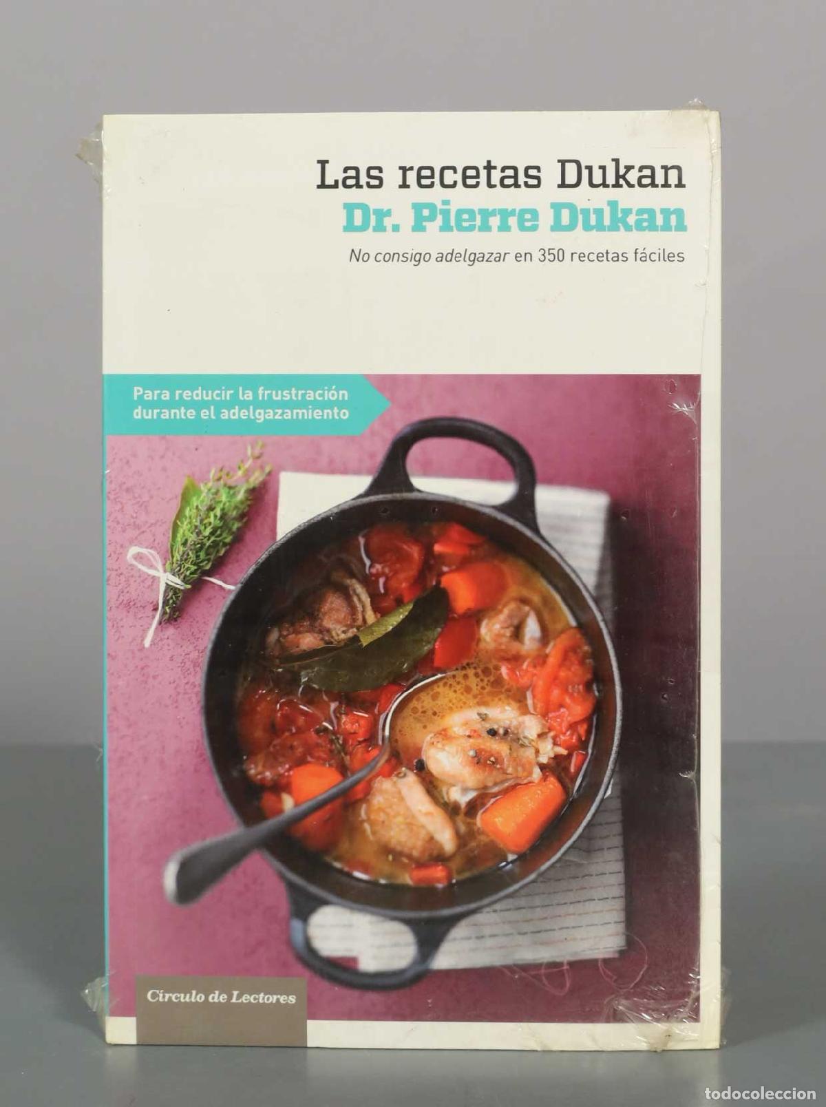 Libros de segunda mano: Las recetas Dukan - Dr. Pierre Dukan - Editorial C&iacute;rculo de Lectores. PRECINTADO