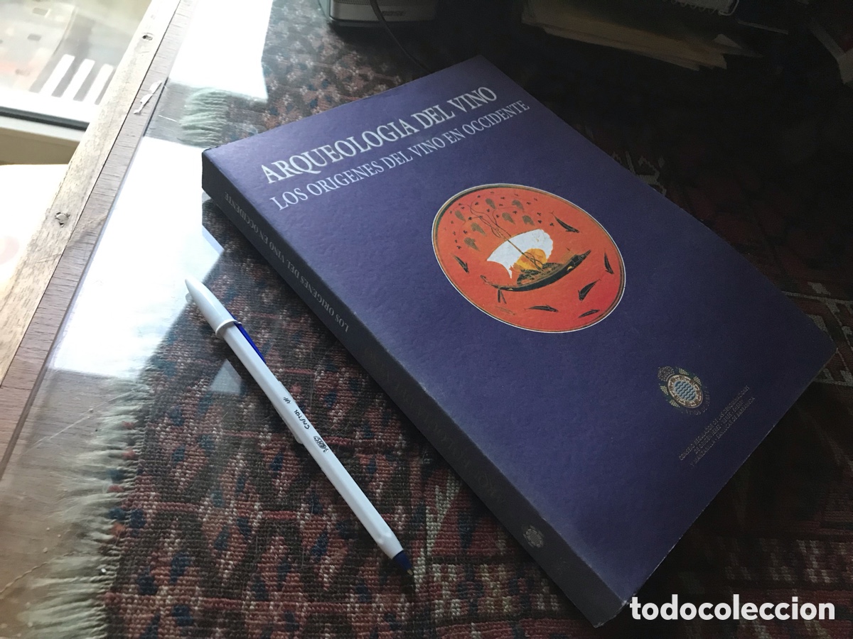 Libros de segunda mano: Arqueolog&iacute;a del vino. Los or&iacute;genes del vino en occidente. Vinos de Jerez 1995