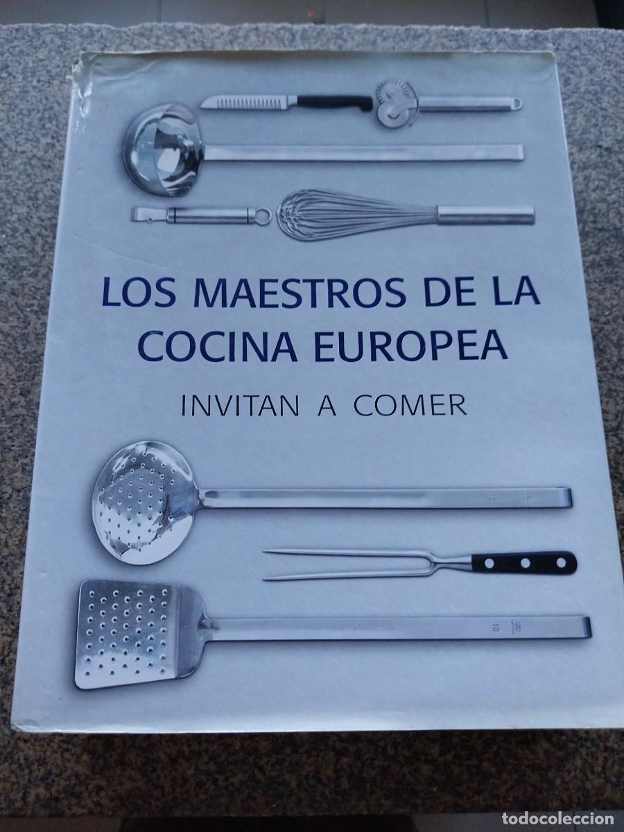 Libros de segunda mano: LOS MAESTROS DE LA COCINA EUROPEA INVITAN A COMER -- 2004 --