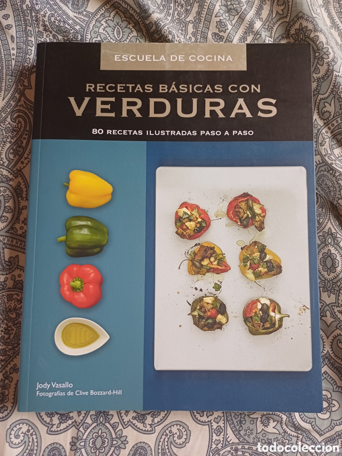 Libros de segunda mano: Recetas b&aacute;sica con verduras Escuela de cocina Jody Vasallo 80 recetas ilustradas paso a paso Gastron